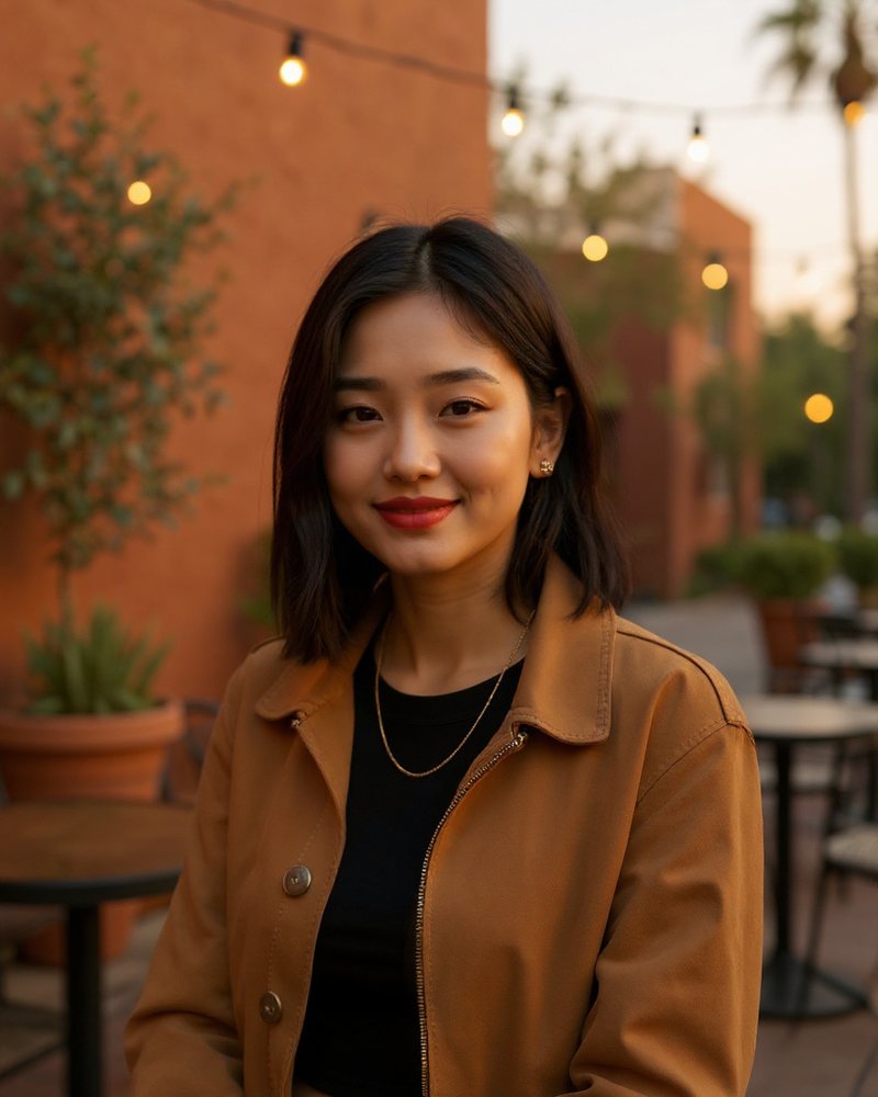 Mia Chen, FoodVIP host (AI-generated)