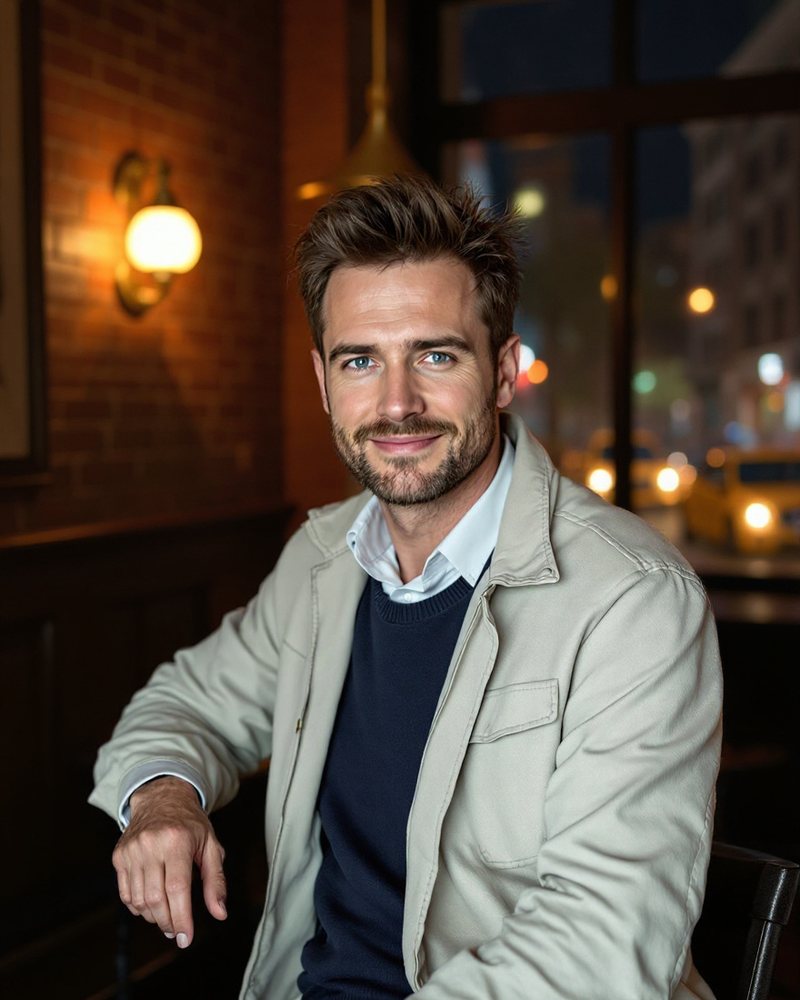Nate Harper, FoodVIP host (AI-generated)